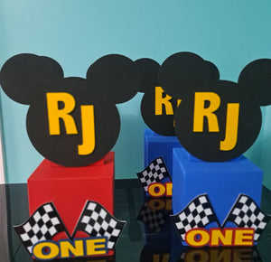 Mickey Mouse Racers- Centerpiece - Minimum 2 centerpieces