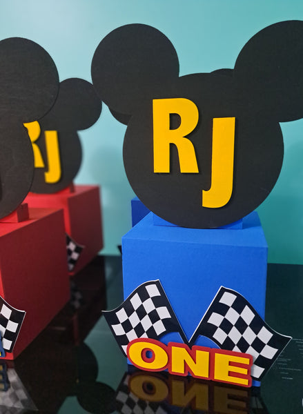 Mickey Mouse Racers- Centerpiece - Minimum 2 centerpieces
