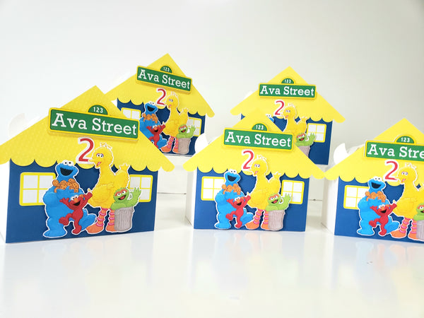 Sesame Street Favor Box - Personalized