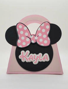 Minnie Mouse Purse - Favor Box - Minimum 12 Boxes