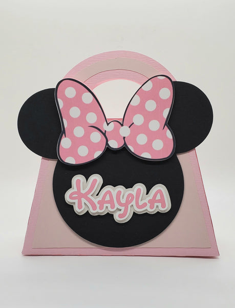 Minnie Mouse Purse - Favor Box - Minimum 12 Boxes