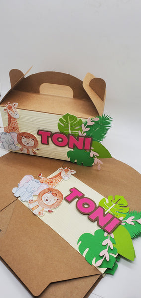 Safari - Favor Box - Minimum 12 Boxes