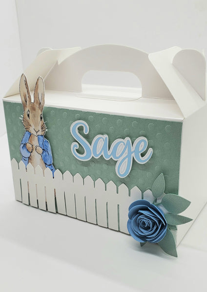 Peter Rabbit Favor Box - Favor Box - Minimum 12 Boxes
