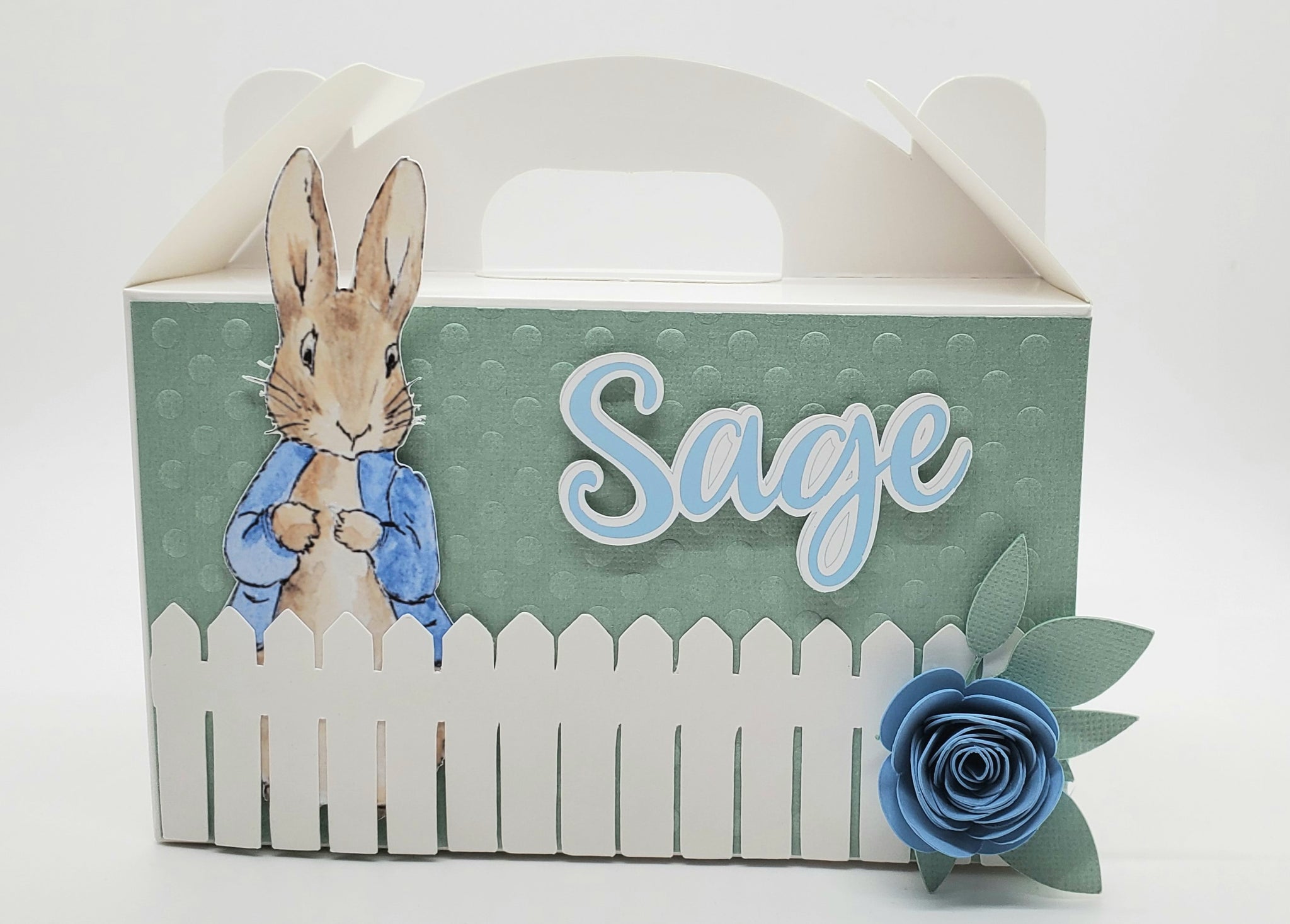 Peter Rabbit Favor Box - Favor Box - Minimum 12 Boxes
